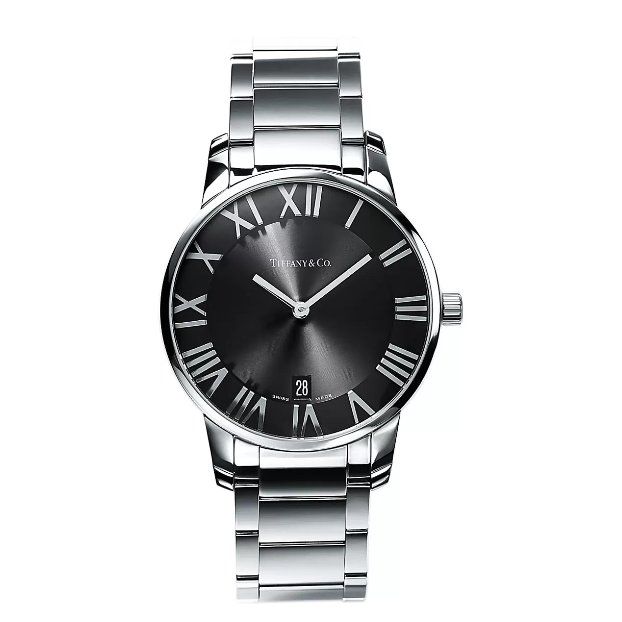 Tiffany & Co. Fine Watches | Men’s Watches^Atlas® 2-Hand 37.5 mm watch in stainless steel. |