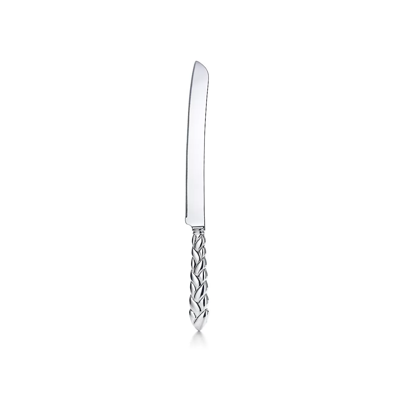 Tiffany & Co. Tableware | Flatware & Trays^Braided bread knife in sterling silver. |