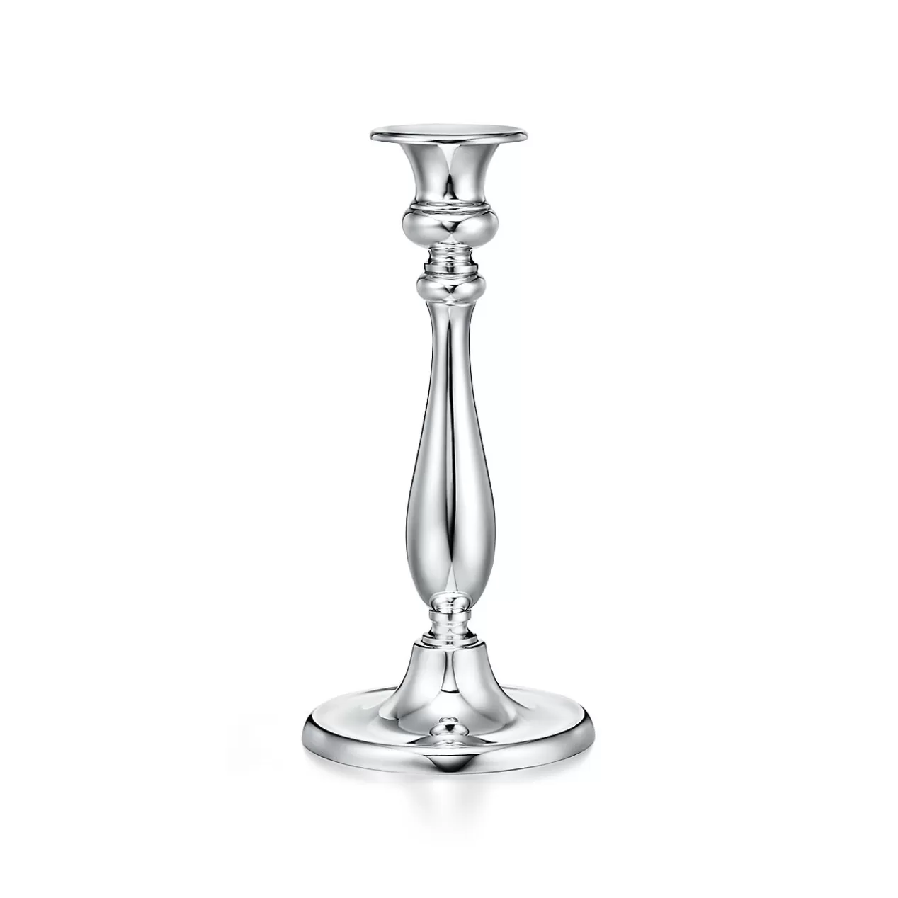 Tiffany & Co. The Couple | Wedding Gifts^Candlestick in sterling silver. |