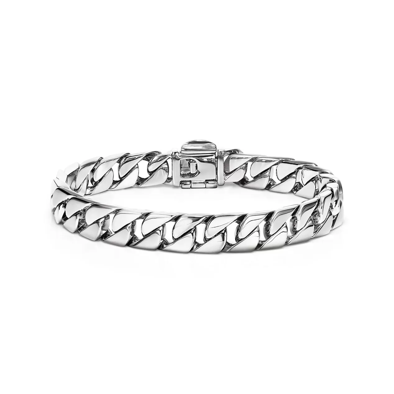 Tiffany & Co. Bracelets | Men's Jewelry^Curb link bracelet in sterling silver, medium. |