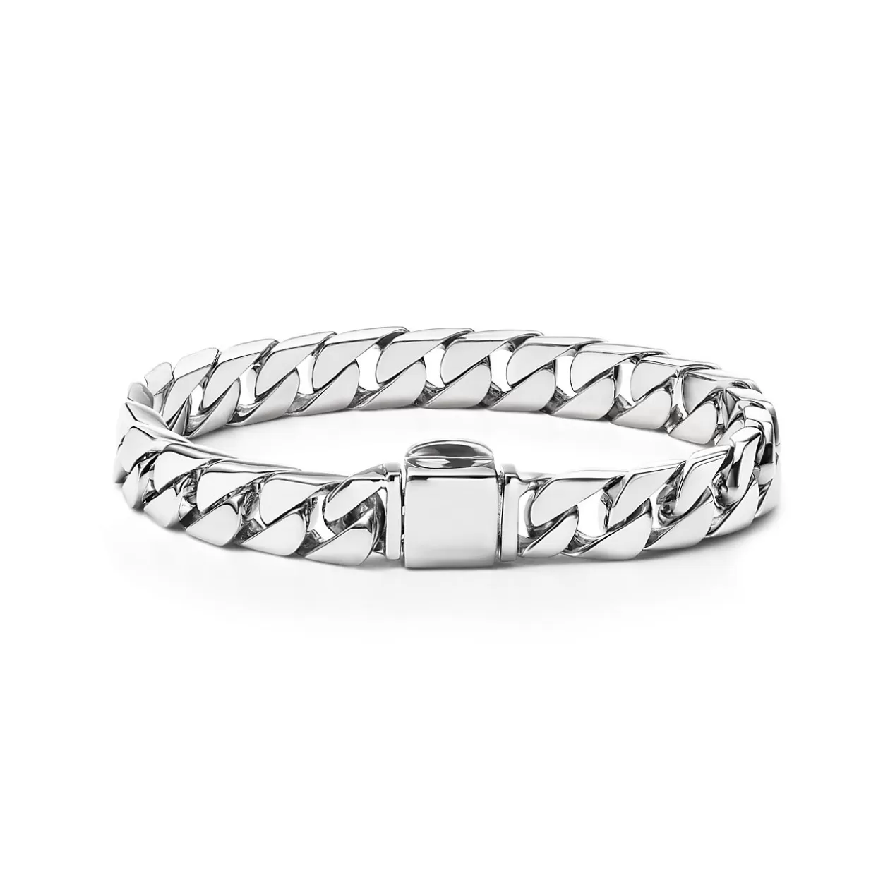 Tiffany & Co. Bracelets | Men's Jewelry^Curb link bracelet in sterling silver, medium. |