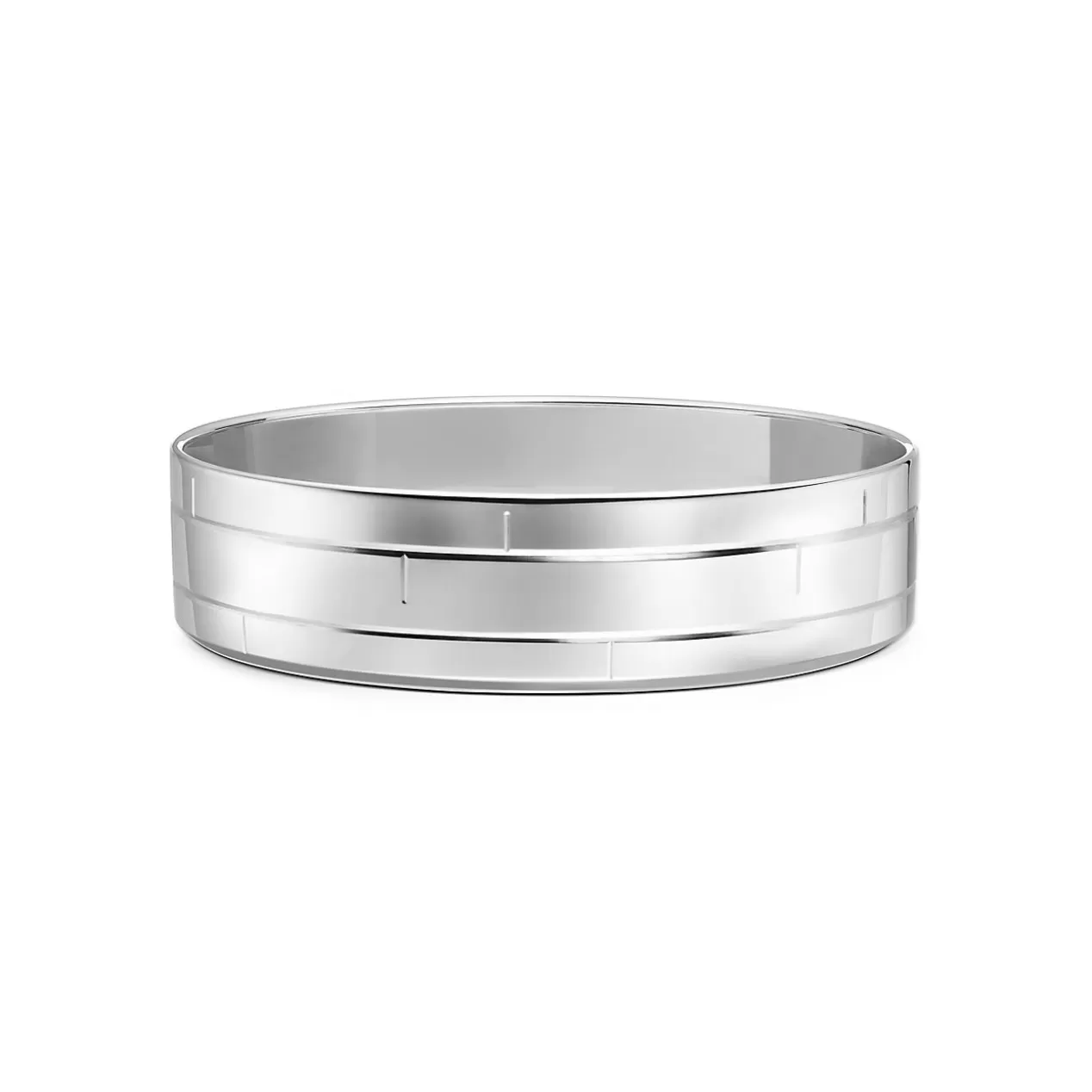 Tiffany & Co. Tableware^Modern Bamboo Bowl in Sterling Silver |