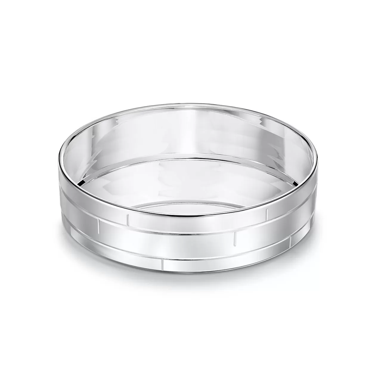 Tiffany & Co. Tableware^Modern Bamboo Bowl in Sterling Silver |