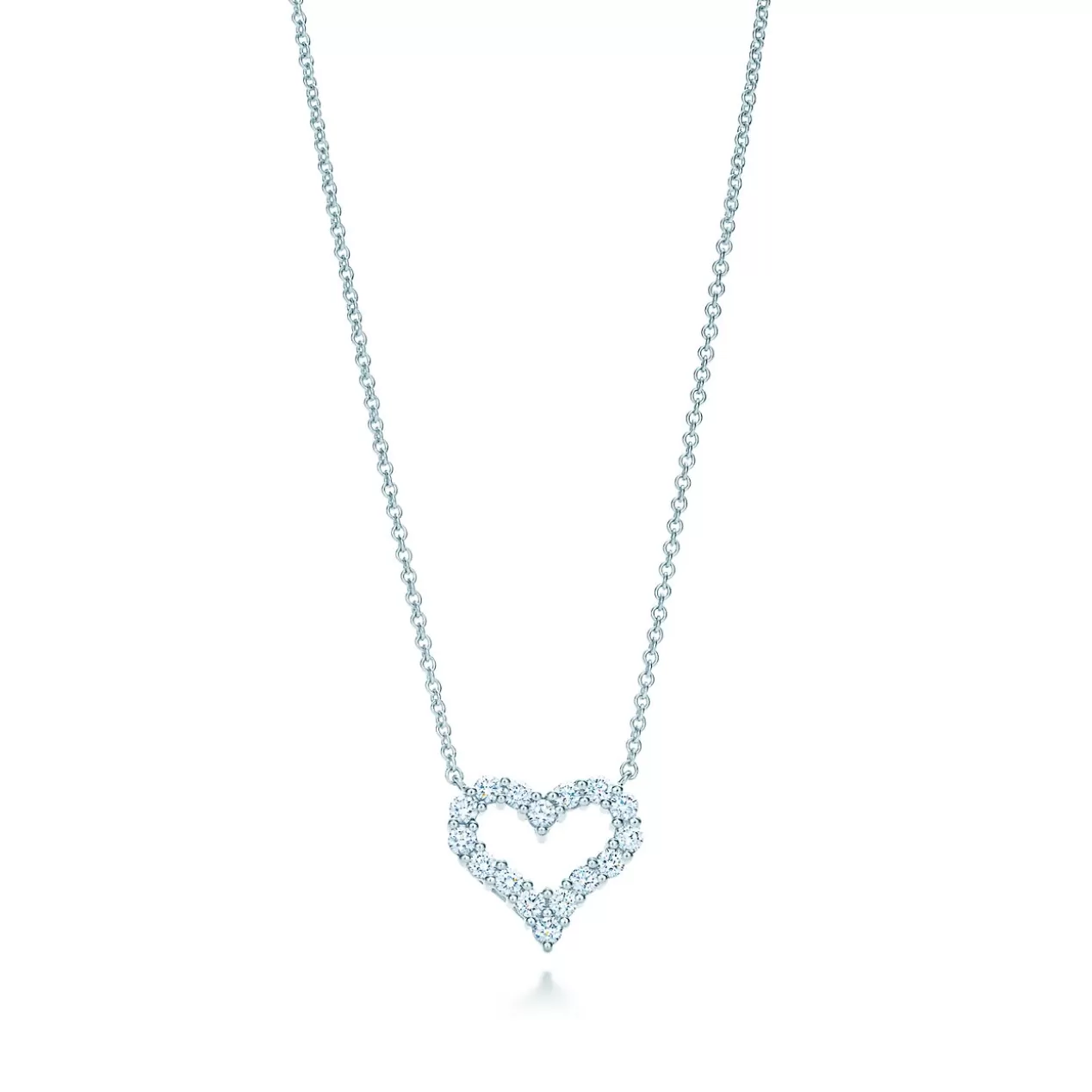 Tiffany & Co. Necklaces & Pendants | Platinum Jewelry^Pendant in platinum with diamonds, mini. |