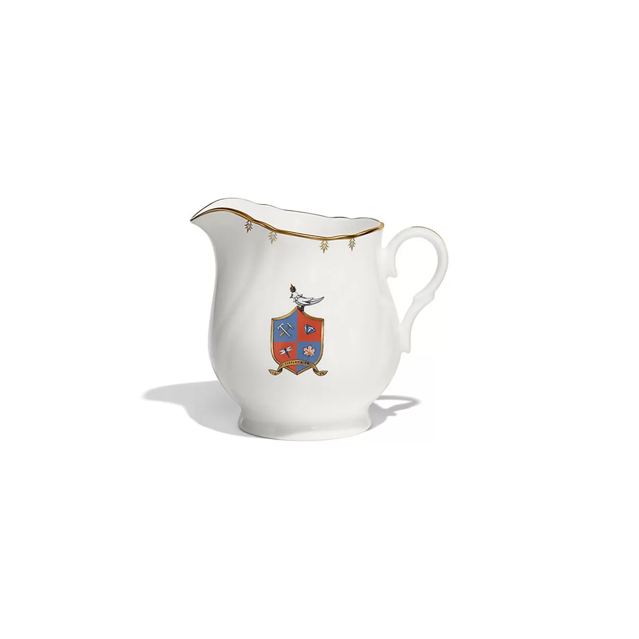 Tiffany & Co. The Couple | Tableware^Tiffany Crest Creamer in Bone China |