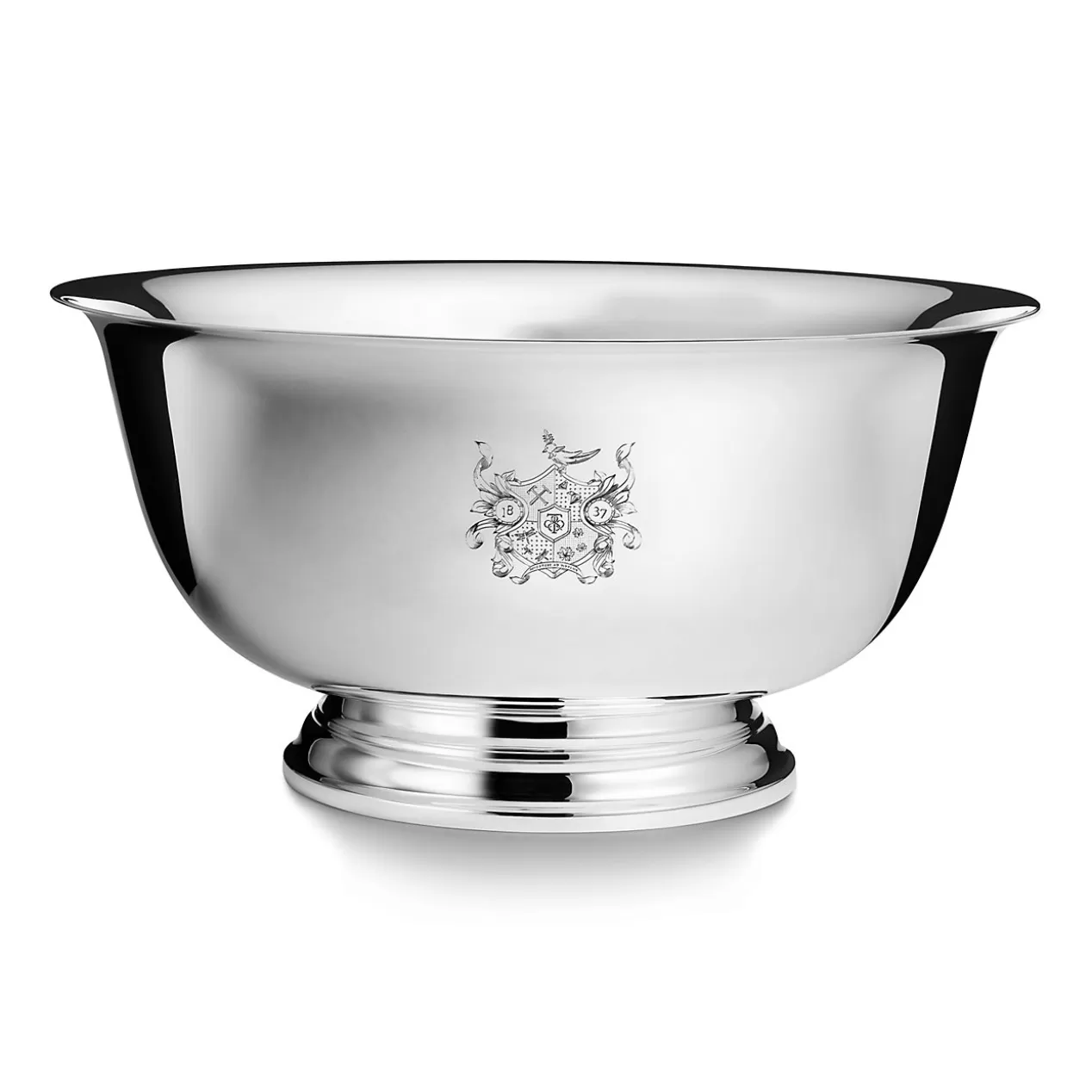 Tiffany & Co. Tableware^Tiffany Crest Revere Bowl in Sterling Silver |