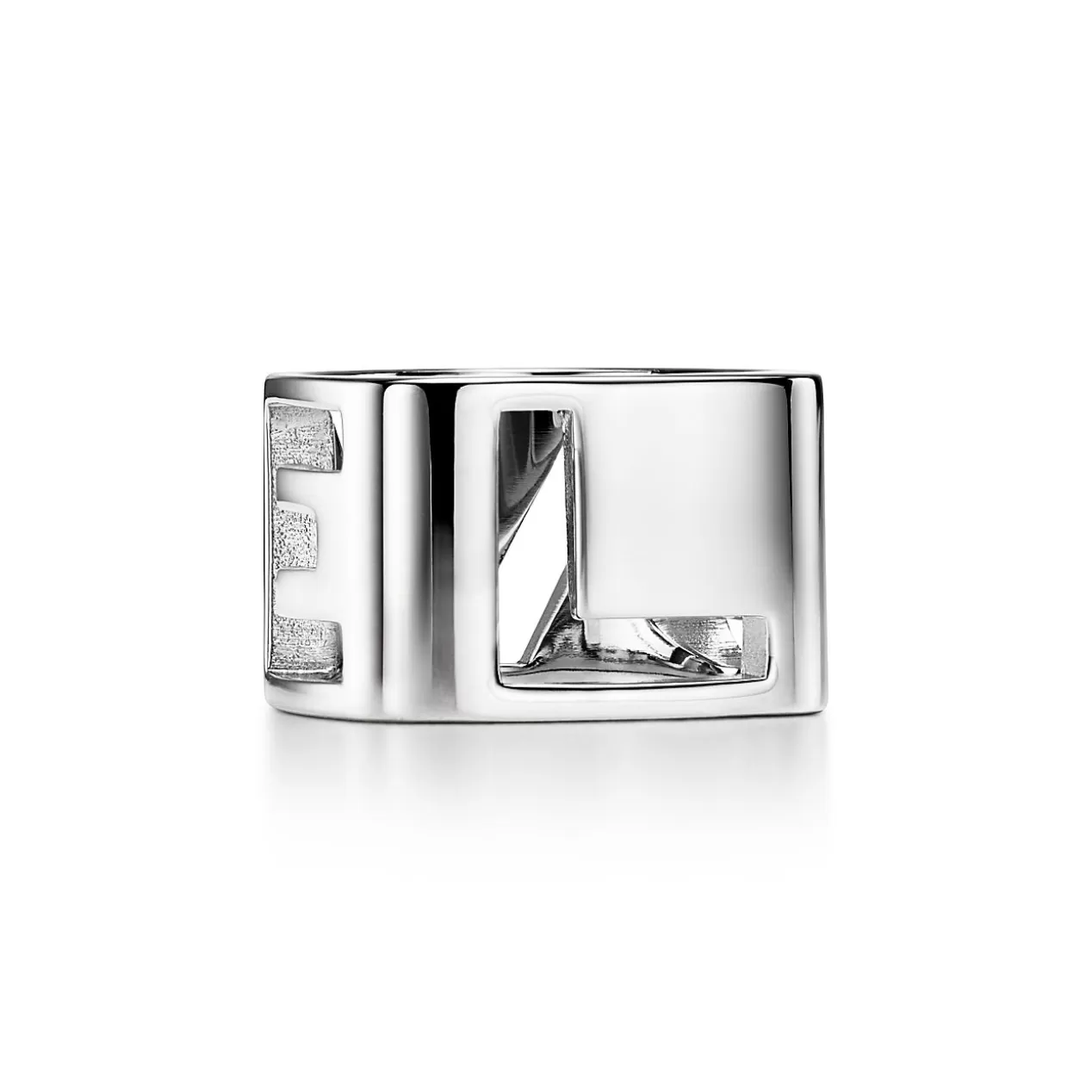 Women Tiffany & Co. Women's Accessories^Tiffany Era Scarf Ring in Palladium-plated Metal |