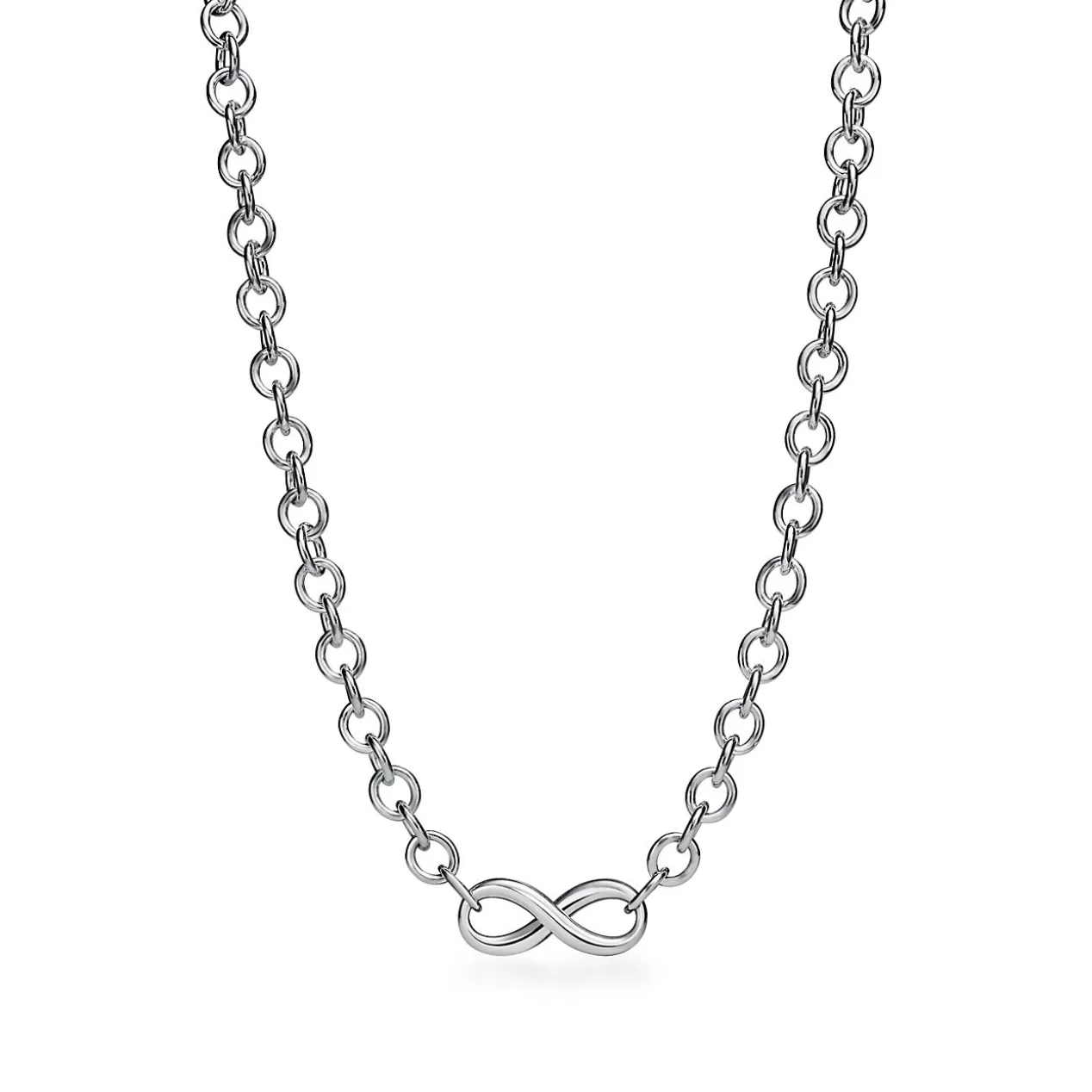 Tiffany & Co. Necklaces & Pendants | Bold Silver Jewelry^Tiffany Infinity Necklace in Sterling Silver |