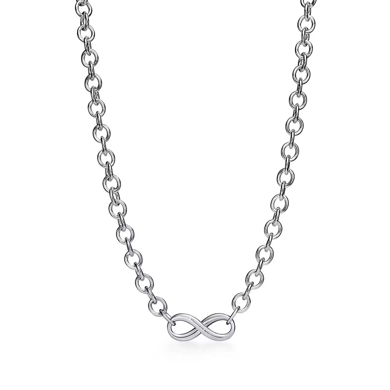 Tiffany & Co. Necklaces & Pendants | Bold Silver Jewelry^Tiffany Infinity Necklace in Sterling Silver |