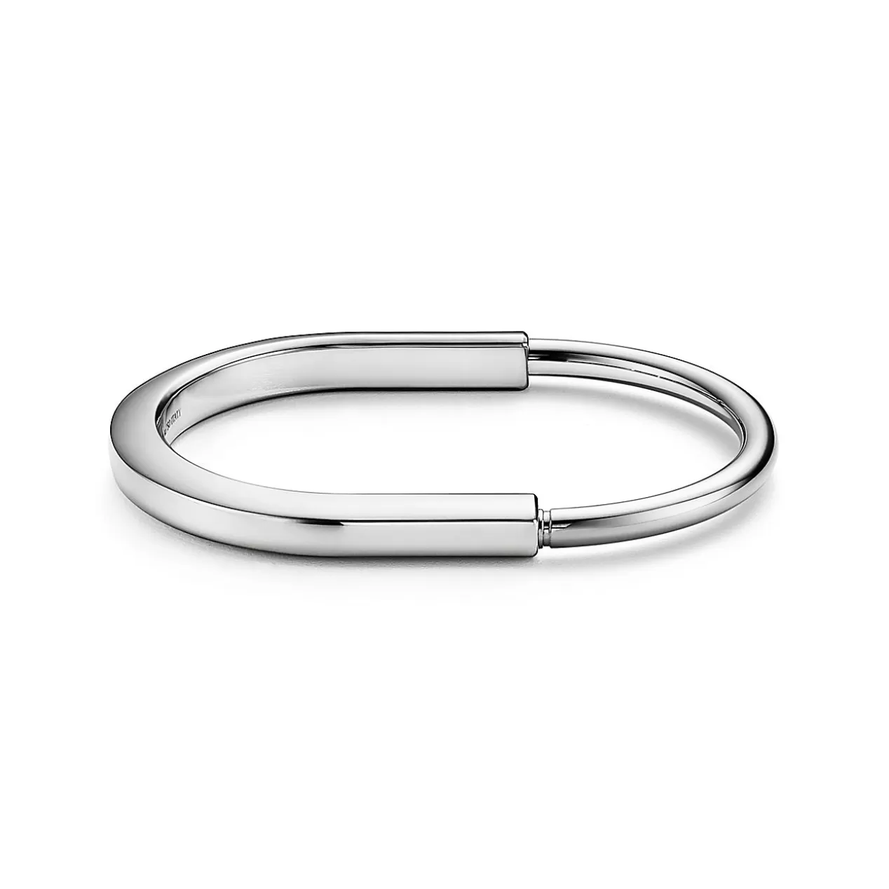 Tiffany & Co. Bracelets | Men's Jewelry^Tiffany Lock Bangle in White Gold |