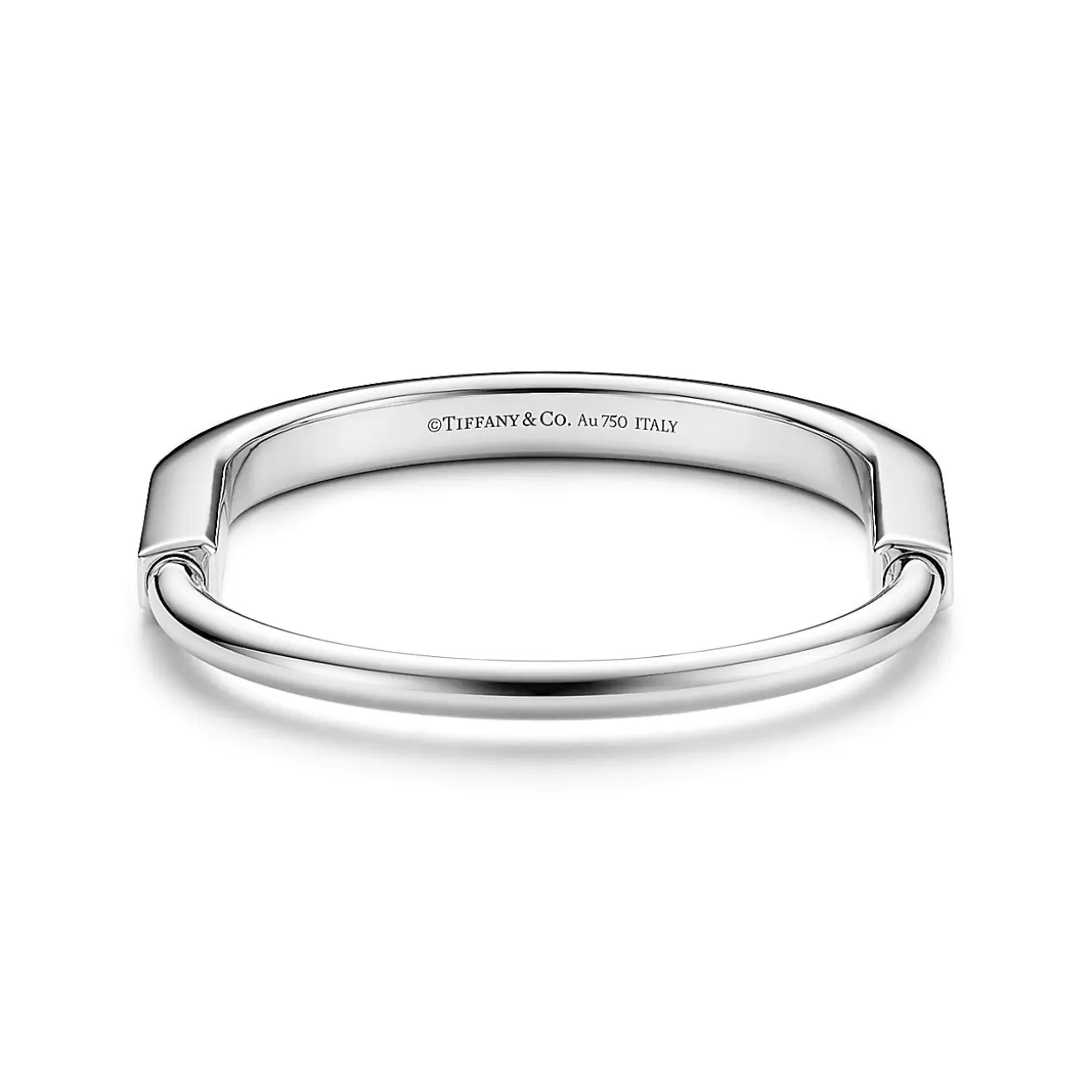 Tiffany & Co. Bracelets | Men's Jewelry^Tiffany Lock Bangle in White Gold |