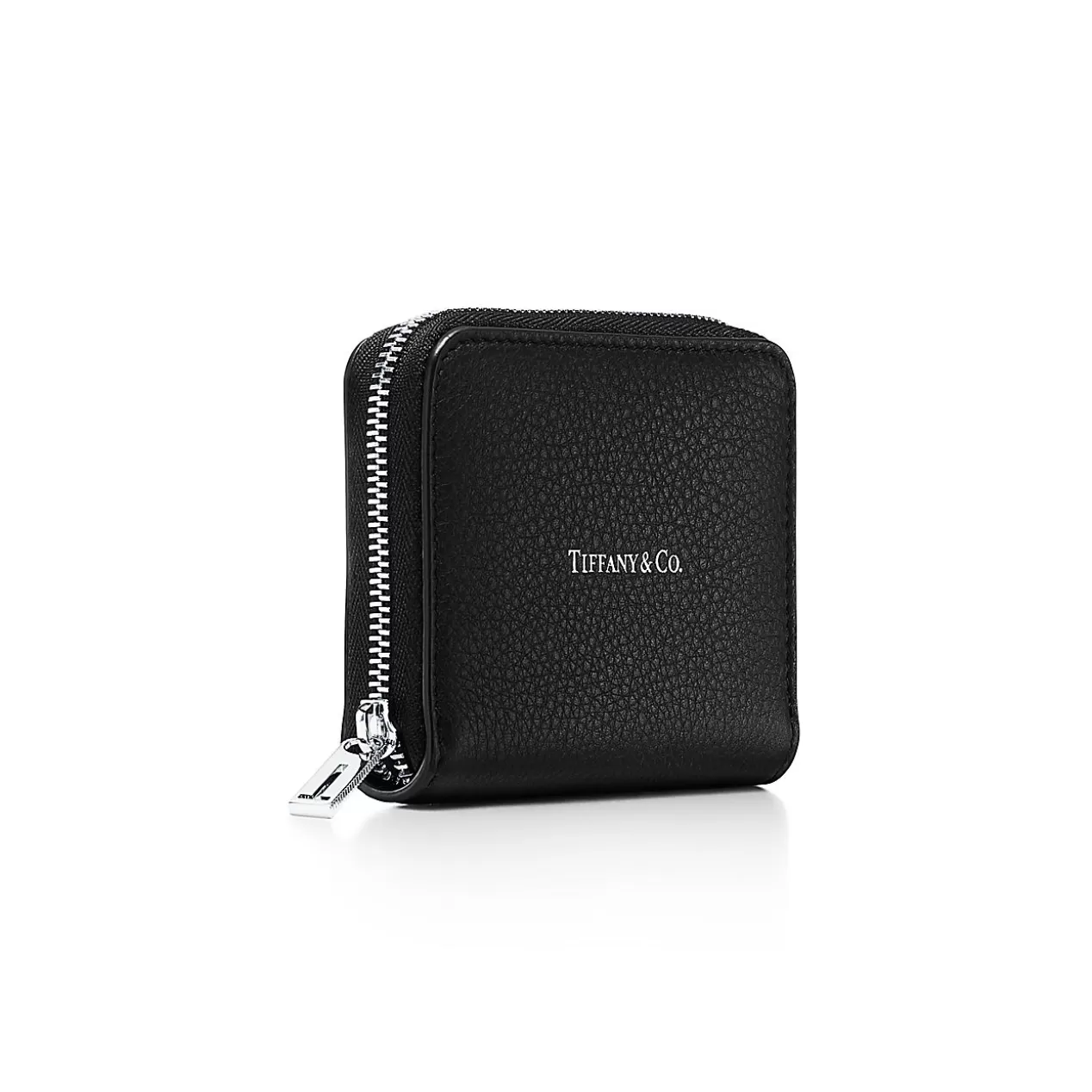 Tiffany & Co. Small Leather Goods | Women's Accessories^Zip Coin Pouch in Black Leather |